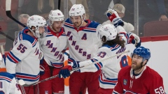 New York Rangers celebrate