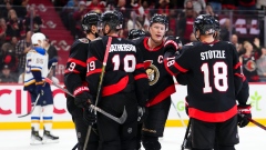 Ottawa Senators celebrate