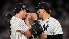 Gerrit Cole and Anthony Rizzo