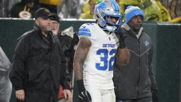 Lions safety Brian Branch ejected after helmet-to-helmet hit on Packers' Bo Melton Article Image 0