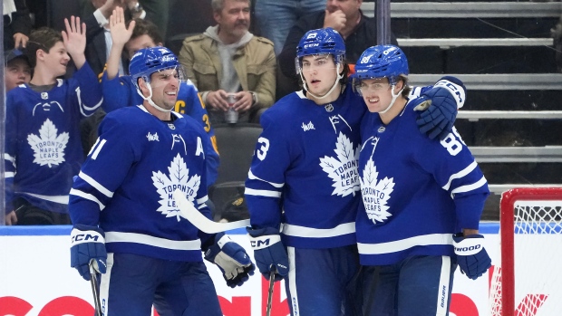 Matthew Knies, John Tavares, William Nylander