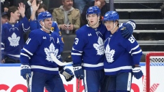 Maple Leafs celebrate