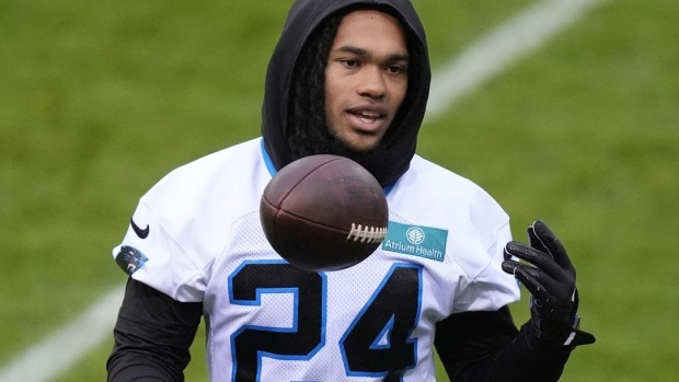 Panthers rookie RB Jonathon Brooks inactive. Giants kicker Graham Gano is active Article Image 0