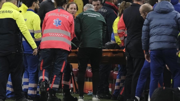 Hungary assistant coach Adam Szalai ‘stable’ after falling ill during game in Amsterdam Article Image 0