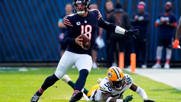 Bears' Eberflus stands by decision not to run another play prior to blocked FG against Packers Article Image 0