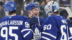 Fraser Minten, Joseph Woll celebrate