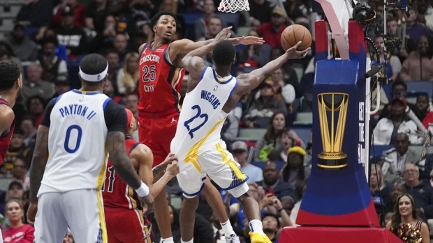 Warriors secure NBA Cup knockout round spot with 112-108 win over Pelicans Article Image 0