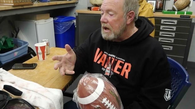 Football preparation for Vanier Cup a labour of love for Queen's equipment manager Article Image 0