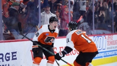 Matvei Michkov and Travis Konecny