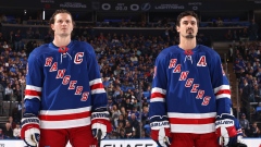 Jacob Trouba and Chris Kreider