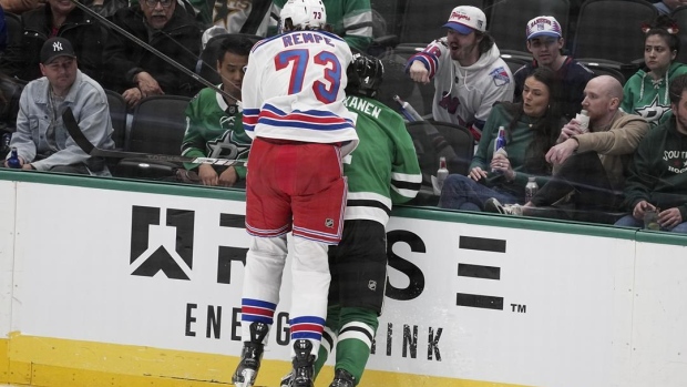 Rangers' Matt Rempe is offered an in-person hearing, so the NHL could suspend him 6-plus games Article Image 0