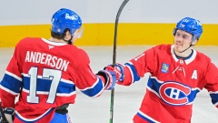 Montreal Canadiens celebrate