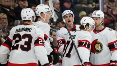 Ottawa Senators celebrate