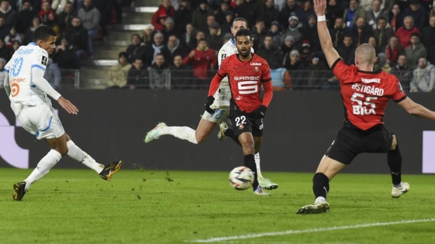 Greenwood scores and assists as Marseille wins at Rennes to close gap on leader PSG Article Image 0