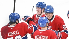 Canadiens celebrate