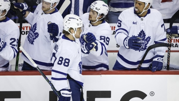 Leafs' Nylander says his hat trick in 6-3 win over Calgary is 'super special' Article Image 0