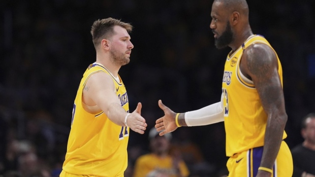 Doncic a winner in Lakers debut, 132-113 over Jazz Article Image 0