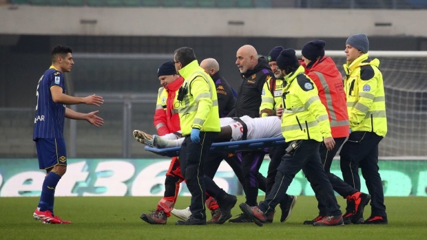 Fiorentina forward Moise Kean discharged from hospital after collapsing during Serie A match Article Image 0