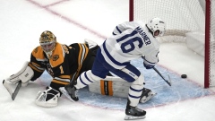 Marner scores 2nd of game in OT and Maple Leafs rally from 3 down to beat Bruins 5-4 Article Image 0