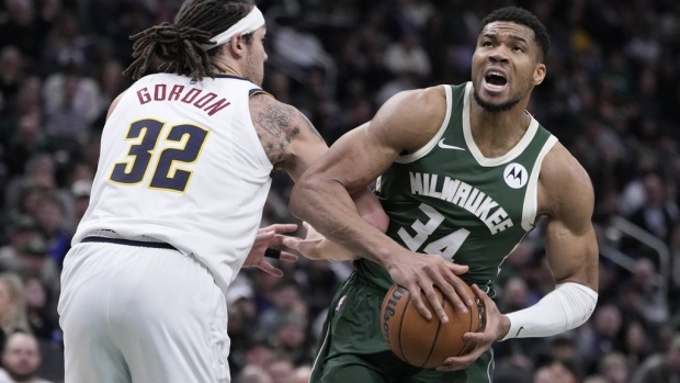 Antetokounmpo's double-double powers Bucks over Nuggets Article Image 0