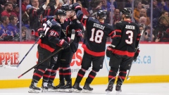 Ottawa Senators celebrate