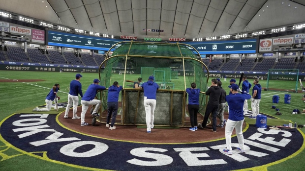 Smoking areas in clubhouse, no pitch clock: MLB players get a little taste of baseball in Japan Article Image 0