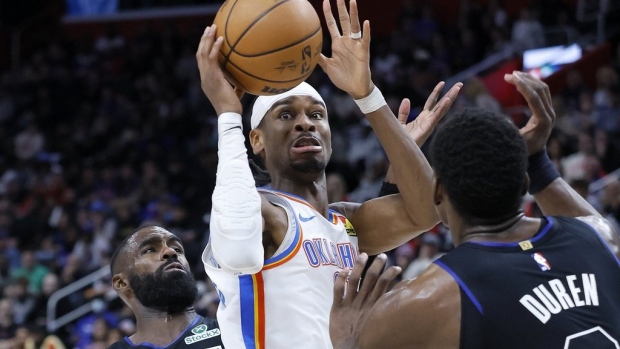 Thunder's Gilgeous-Alexander scores 48 in win over Pistons Article Image 0