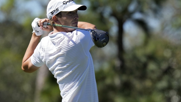 Hovland part of 3-way tie for lead at crowded Valspar Championship Article Image 0