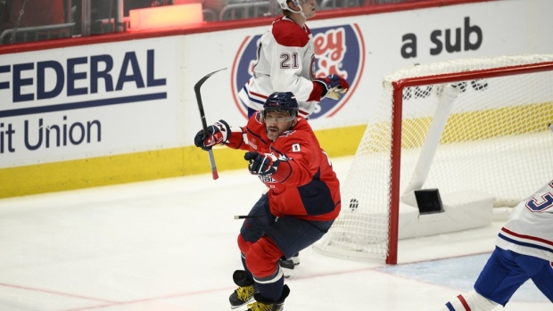 Ovechkin scores his 1st playoff overtime goal as the Capitals beat the Canadiens 3-2 in Game Article Image 0, The Canadian Press Ovechkin scores his 1st playoff overtime goal as the Capitals beat the Canadiens 3-2 in Game Article Image 0