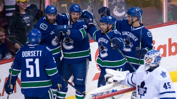 Canucks Celebrate