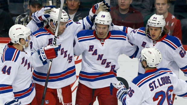 New York Rangers Celebrate