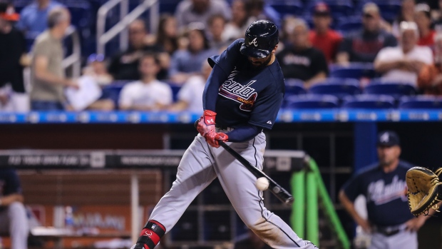 Giancarlo Stanton by Rob Foldy/miami Marlins