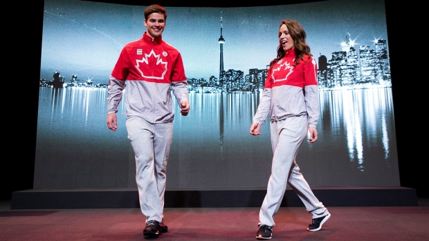 Canada's Pan Am uniforms