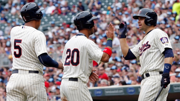 Brian Dozier homered to lead off the AL Wild Card game; Twins