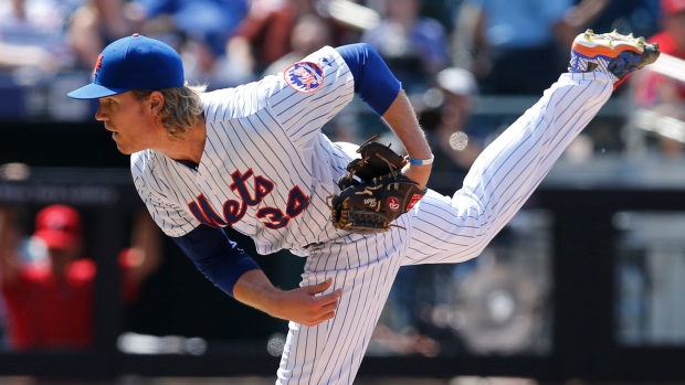 Noah Syndergaard Helps Mets Sweep Phillies With Bat and Arm - The