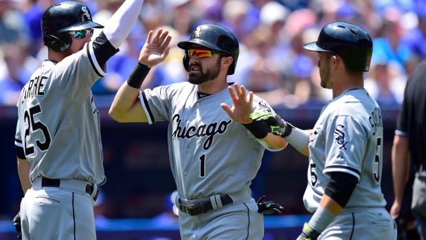 Ryan Goins hits homer in 10th inning for Blue Jays' 5-3 win over