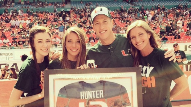 Camryn, Erin, Jim and Jill Kelly