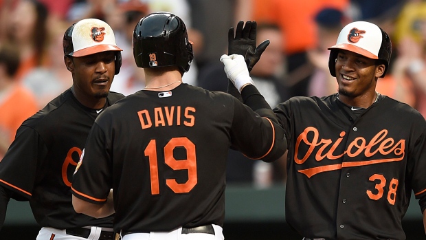 Orioles, Davis crush Yankees 