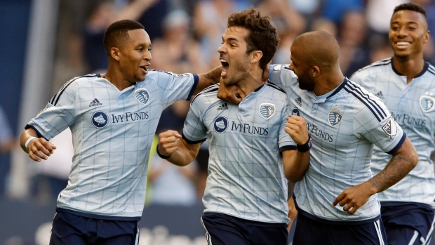 Sporting Kansas City Benny Feilhaber Amadou Dia Kevin Ellis