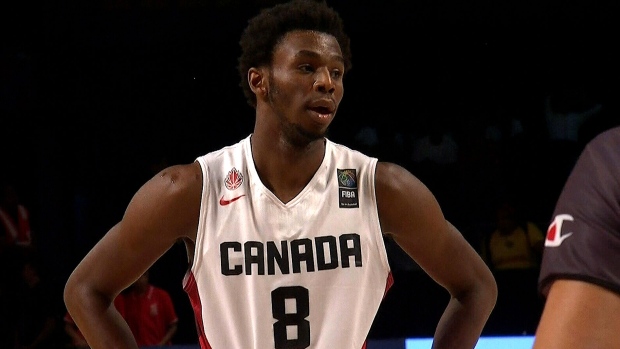 andrew wiggins team canada jersey