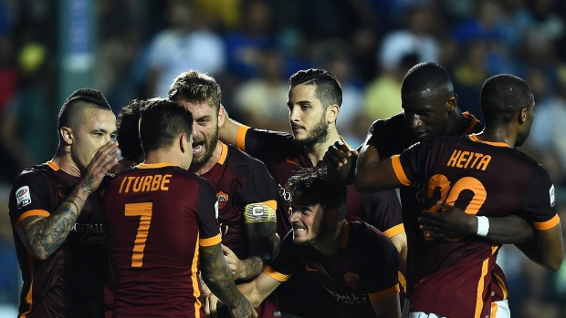 Roma celebrates