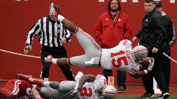 Ezekiel Elliott wins top Big Ten offensive player, leads 14 Ohio