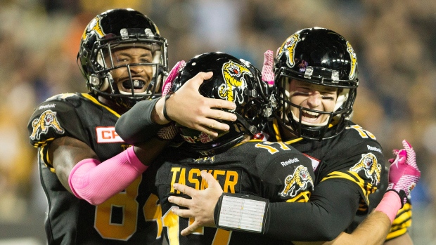 GOOD AS GOLD: Tiger-Cats fight off adversity to knock off Argos in CFL East  final