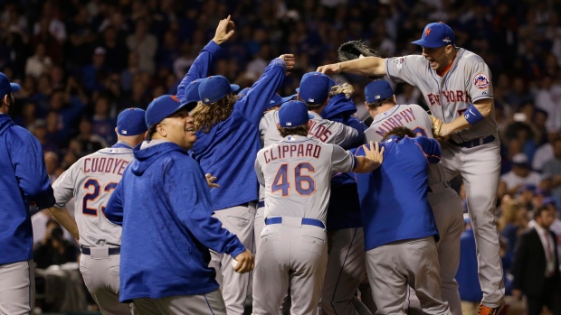 Harvey, Murphy lead Mets over Cubs in NLCS opener