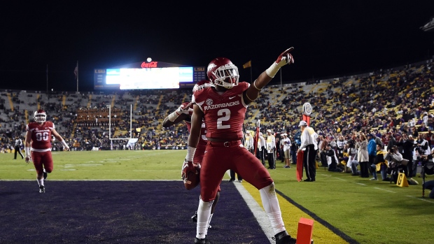 Arkansas Eliminates No 9 Lsu From Sec Contention Tsn Ca