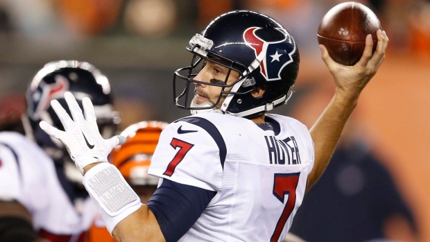 Texans QB Hoyer will start Sunday against Jaguars 