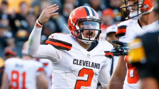 Johnny Manziel demoted by Browns after 'disappointing' partying