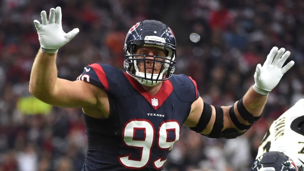 Texans' J.J. Watt tied for NFL sack lead: 'Everybody told me I was