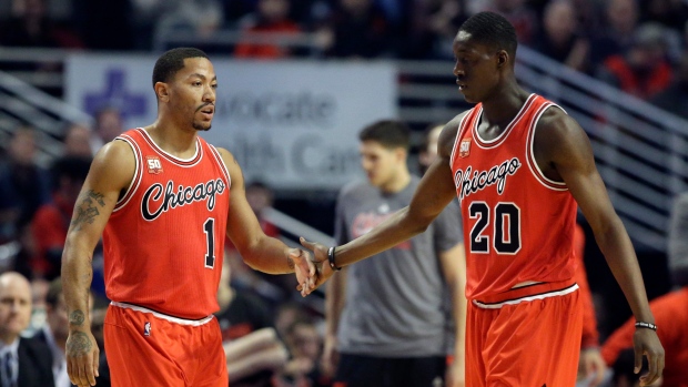 Derrick Rose and Tony Snell