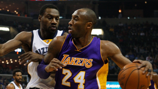 Tony Allen and Kobe Bryant 